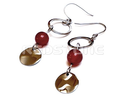 Oceľové náušnice SE2915